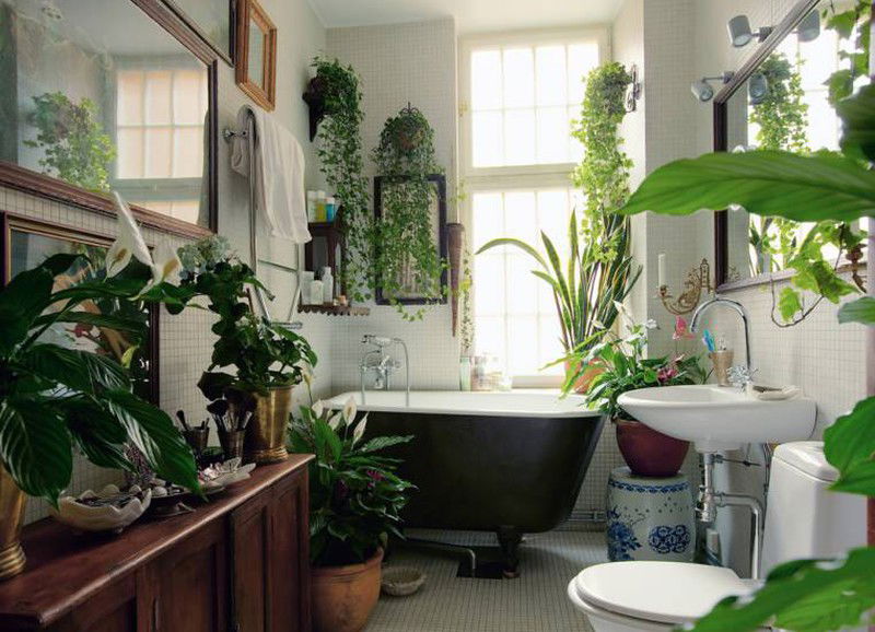 Trend: een botanische badkamer