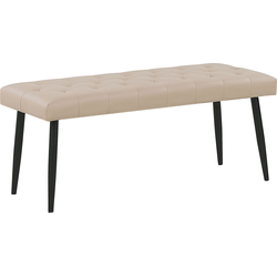 Beliani ESSONNE - Bedbank-Beige-Kunstleer