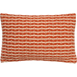 Dutch Decor DANA - Kussenhoes van katoen Potters Clay 40x60 cm - oranje - Dutch Decor