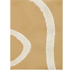 Kave Home - Emora vel bruin papier 42 x 56 cm