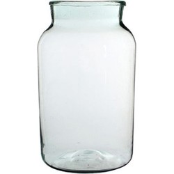 Bloemenvaas / cilindervaas van glas 44 x 25 cm - Vazen