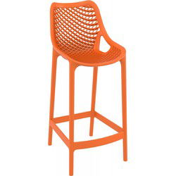 BROZER halfhoge snackkruk 44x51x95 cm Oranje
