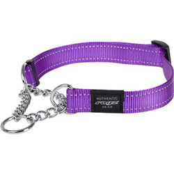 ROGZ FOR DOGS LUMBERJACK CHOKER PAARS 25 MMX43-73 CM
