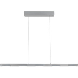 Moderne Hanglamp Stella Staal 7-lichts