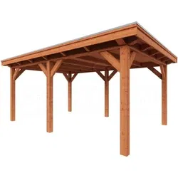 Trendhout douglas overkapping Florence, 545 x 425 cm