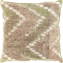 Unique Living - Kussen Zaya 45x45cm Olive Green