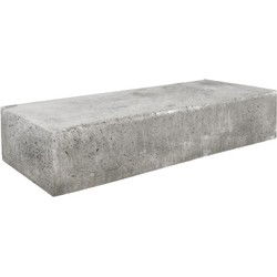 Oud hollands grijs 100x40xh20 cm