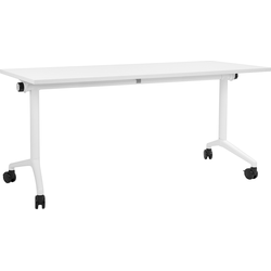 CAVI - Inklapbaar bureau - Wit - 160 x 60 cm - Staal