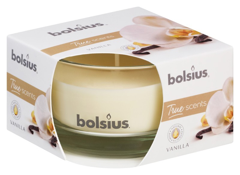 Geurglas 80/50 True Scents Vanille - Bolsius - 