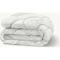 Flanel Velvet Easy Dekbed - Snow White - 240x200 cm