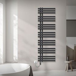 Design badkamer radiator Ijzer EM 500x1600 mm antraciet Luxe Bath