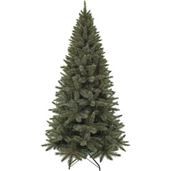 Triumph Tree Forest frosted Kunstkerstboom - 140x140x260 cm - Blauw