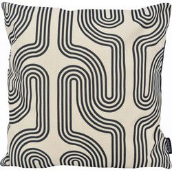 Sierkussen Abstract Elin | 45 x 45 cm | Katoen/Linnen