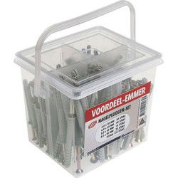 Emmer nagelpluggen grs 135st