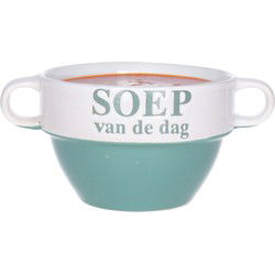 Soepkommen - Soep van de dag - groen - Stapelbaar - Kommetjes