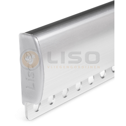 Originele Luxe Liso ® P100 Ophangrail voor Hulzengordijn Liso - Prijs per centimeter