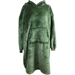 Unique Living - Hoodie Oversized Winter Green -70x110cm