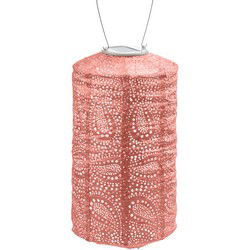 Cylinder dia. 18 cm Paisley roze lampion