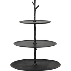 Light & Living - Etagere TRESA - 35x31x45cm - Zwart