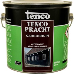 Carbobruin 2,5l pracht verf/beits - tenco