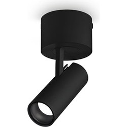 Ideal Lux - Play - Plafondlamp - Aluminium - LED - Zwart