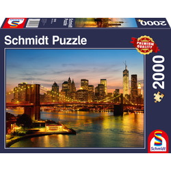 Schmidt Schmidt puzzel New York - 2000 stukjes - 12+