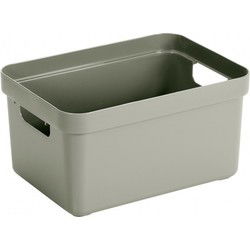 Sunware Opbergbox Sigma - kunststof - lichtgroen - 13 liter - Opbergbox