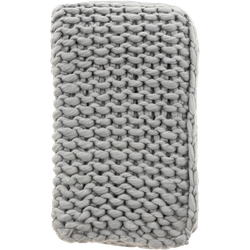 Verena plaid grijs - 170 x 130 cm