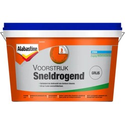 Alabastine voorstrijk sneldrogend grijs 2,5l