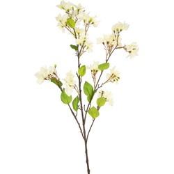 Greenmoods Kunstbloem Bougavillea - Bougainvillea spectabilis - Nep plant - 1 Stuk - 120cm - Wit