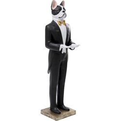 Kare Decofiguur Butler Dog Alfred 159cm