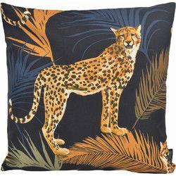 Golden Leopard - Outdoor | 45 x 45 cm | Kussenhoes | Katoen