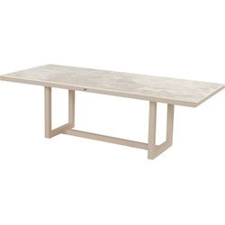 Luto dining tafel taupe 240 x 100 cm