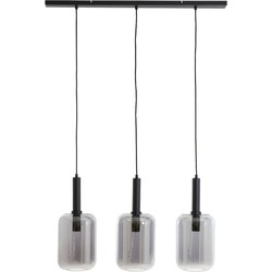 Light and Living hanglamp  - zwart - glas - 2946112