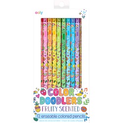 Ooly Ooly Color Doodlers Fruitig Geurende Uitwisbare Kleurpotloden