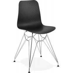 GAUDY design stoel 49x47x78 cm Zwart