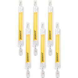 Groenovatie R7S LED Lamp 10W Warm Wit 118mm 360º Dimbaar 6-Pack