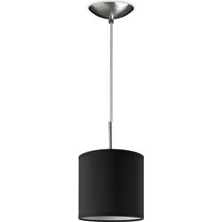hanglamp tube deluxe bling Ø 16 cm - zwart