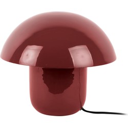 Tafellamp Fat Mushroom - Rood - 29x29x25cm