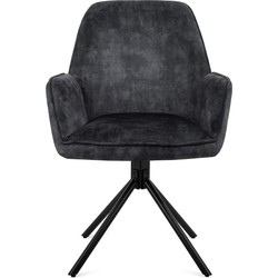 Benoa Dining Chair Noah Adore Anthracite