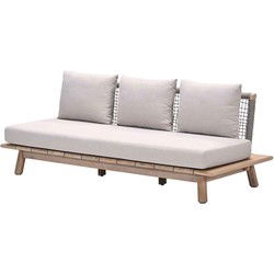 Garden Impressions San Namut loungebank 3-zits - grey sand