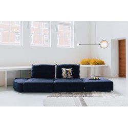 Zuiver Hunter 1,5-zitsbank Element Met Rug Navy