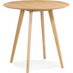 MIDY ronde keukentafel 90x90x75 cm Beige