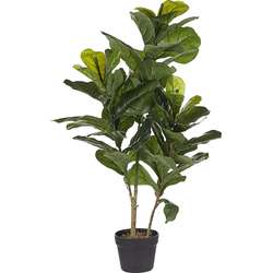 Beliani FICUS LYRATA - Kunstplant-Groen-Synthetisch materiaal