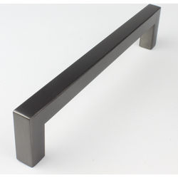 Deurgreep Joost - Gun metal - 160 mm - Industrieel - Handgreep - Kastgreep - Ladegreep