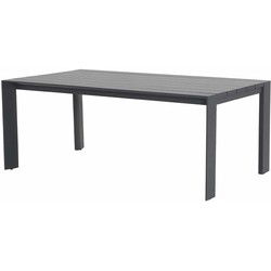 Garden Impressions Malakka lounge dining tafel 170x97 cm - donker grijs