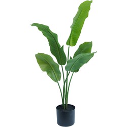 Greenmoods Kunstplant Strelitzia Nicolai - Nep plant - 1 Stuk - 90cm  -