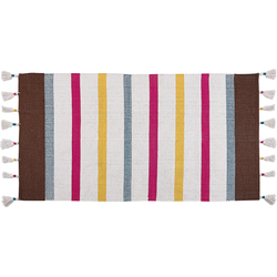 HISARLI  - Vloerkleed - Multicolor - 80 x 150 cm - Katoen