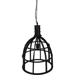 HSM Collection-Hanglamp-ø40x50-Zwart-Metaal