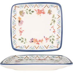 Bonna Serveerschaal - Spring - Porselein - 15x14 cm - set van 2